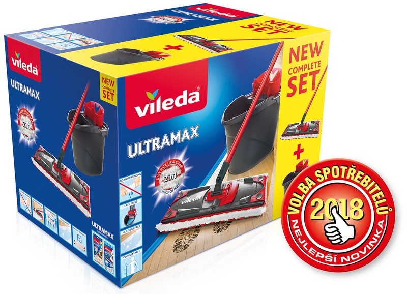 Mop VILEDA Ultramax Premium Set box 2v1