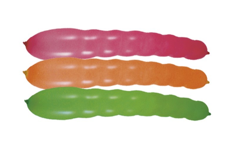 Nafukovací balónek dlouhý barevný mix 8 x 80 c