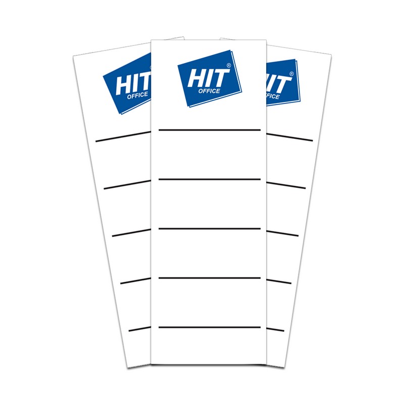 Náhradní samolepící hřbetní etiketa pro pořadače 7,5 - 8cm 10ks.
