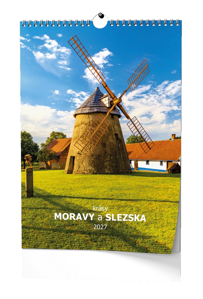 Nástěnný kalendář A3 měsíční - Krásy Mor