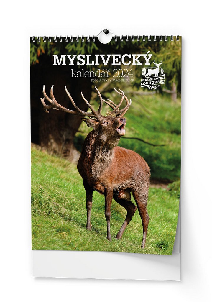 Nástěnný kalendář A3 měsíční - Mysliveck