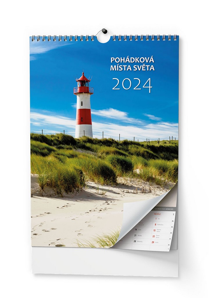 Nástěnný kalendář A3 měsíční - Pohádkov