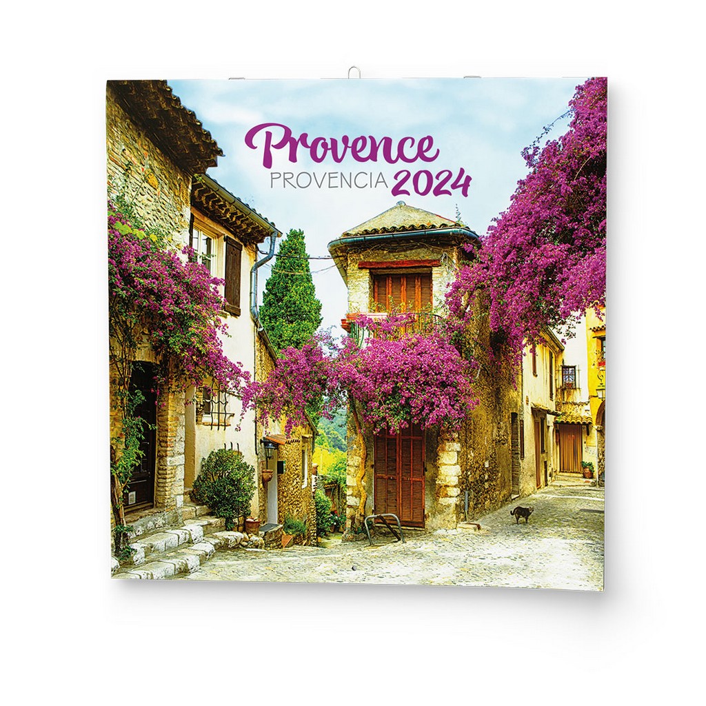 Nástěnný kalendář A3 měsíční - Provence