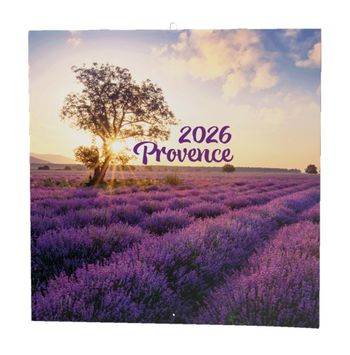 Nástěnný kalendář A3 měsíční - Provence