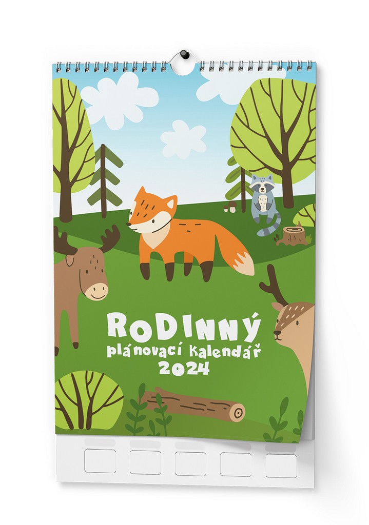 Nástěnný kalendář A3 - Rodinný plánovací k