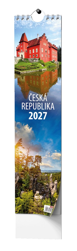 Nástěnný kalendář KRAVATA - Česká republika