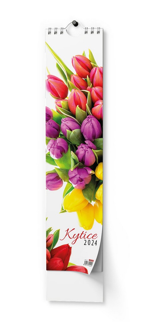 Nástěnný kalendář KRAVATA - Květy