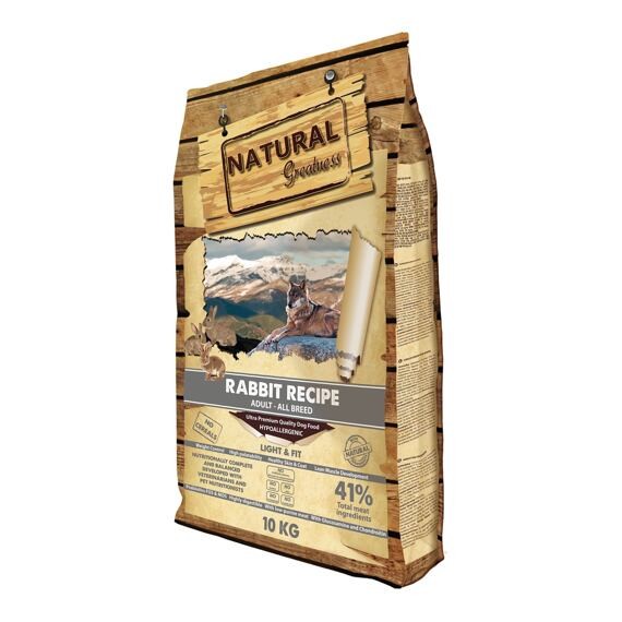 Natural Greatness Rabbit Recipe All Br.Light,Fit -