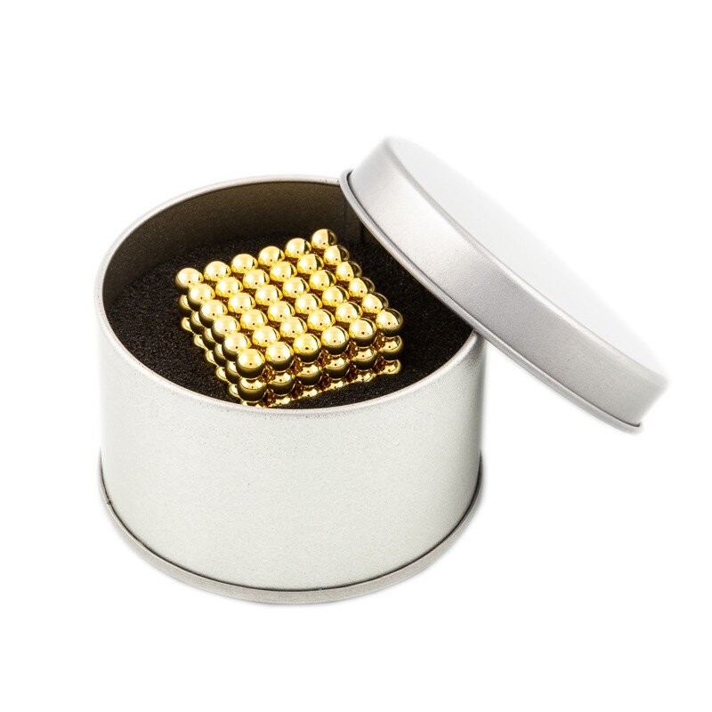 NEO-CUBE magnetická stavebnice 216 kuliček zlaté