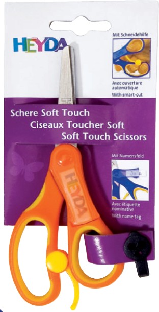 Nůžky dětské Soft touch plus špičaté