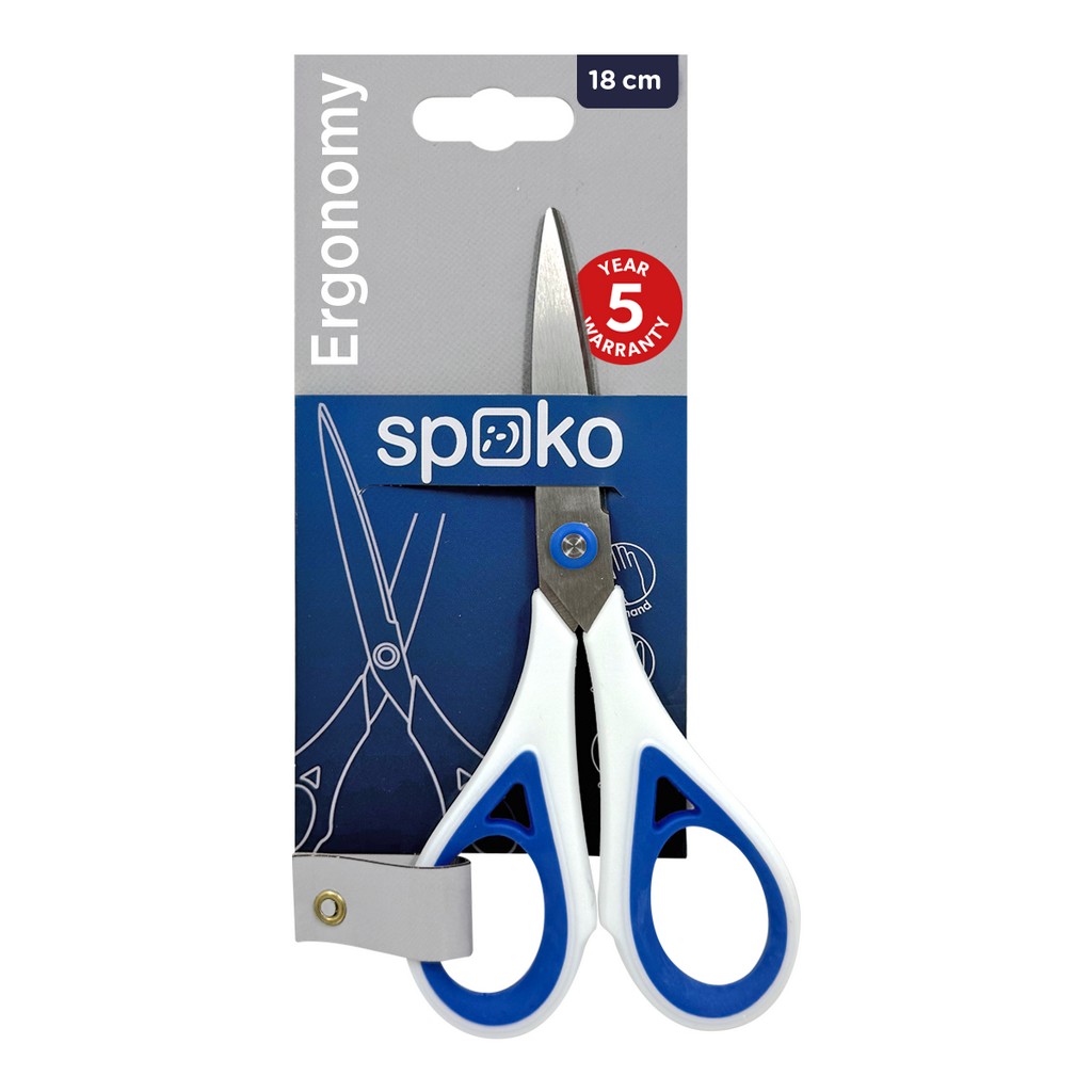 Nůžky kancelářské - Ergonomy 18 cm