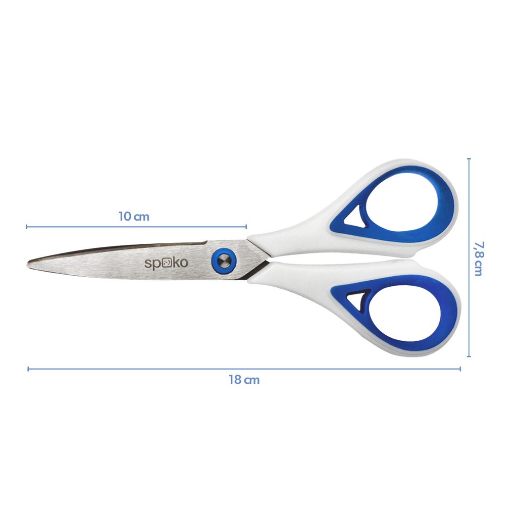 Nůžky kancelářské - Ergonomy 18 cm