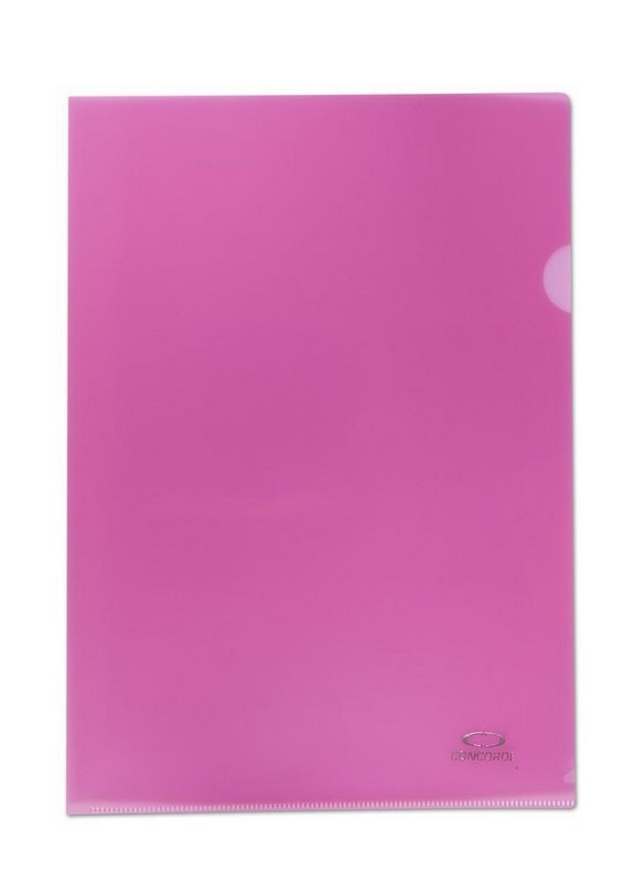 Obal zakládací L A4 180 mic. RŮŽOVÝ 10 ks.