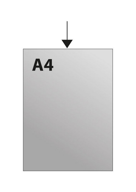 Obal zakládací U A4 150mic. na výšku hladký 