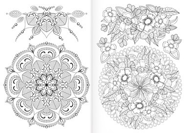 Omalovánky A4 - Mandaly