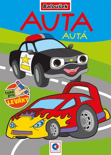 Omalovánky A5 - Auta