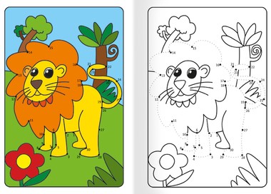 Omalovánky A5 - Číselná spojovačka