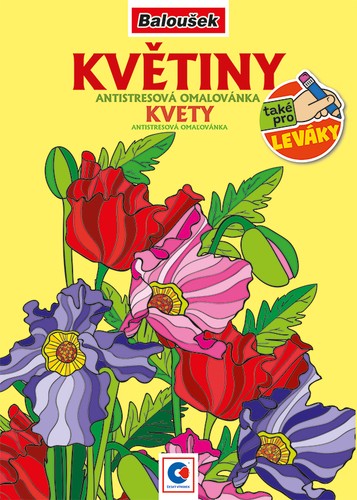 Omalovánky A5 - Květiny