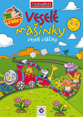 Omalovánky A5 - Veselé mašinky