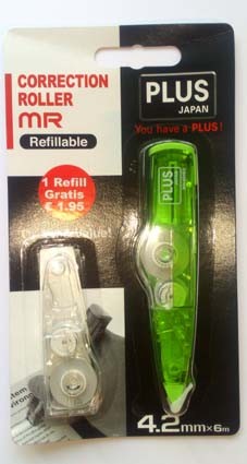 Opravný roller PLUS MR WH - 638 4,2 mm x 6 m. STROJEK