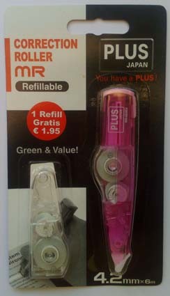 Opravný roller PLUS MR WH - 638 4,2 mm x 6 m. STROJEK