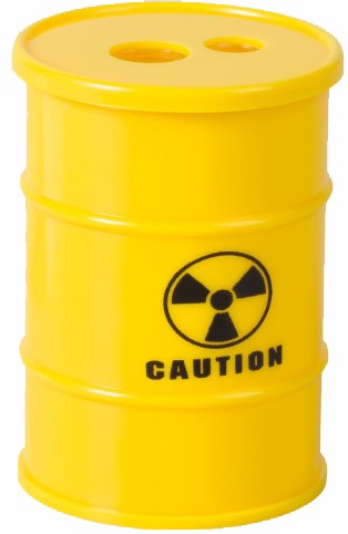 Ořezávátko barel CAUTION