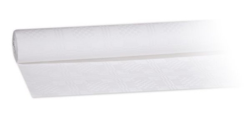 Papírový ubrus v roli 1,2 x 10 m. bílý