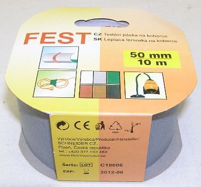 Páska kobercová textilní FEST Tape ZELENÁ