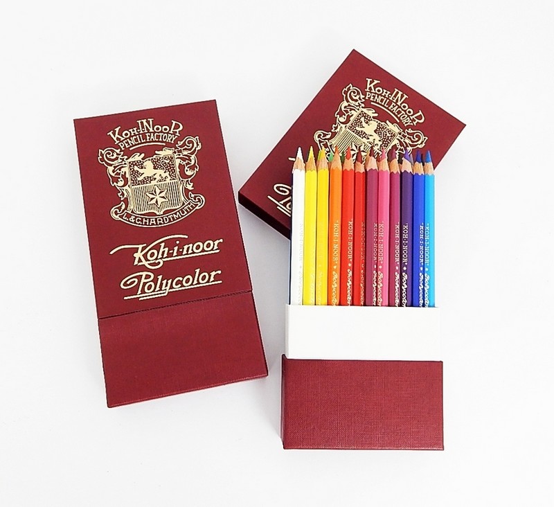 Pastelky POLYCOLOR 3824/24 KOH-I-NOOR RETRO 24 bar