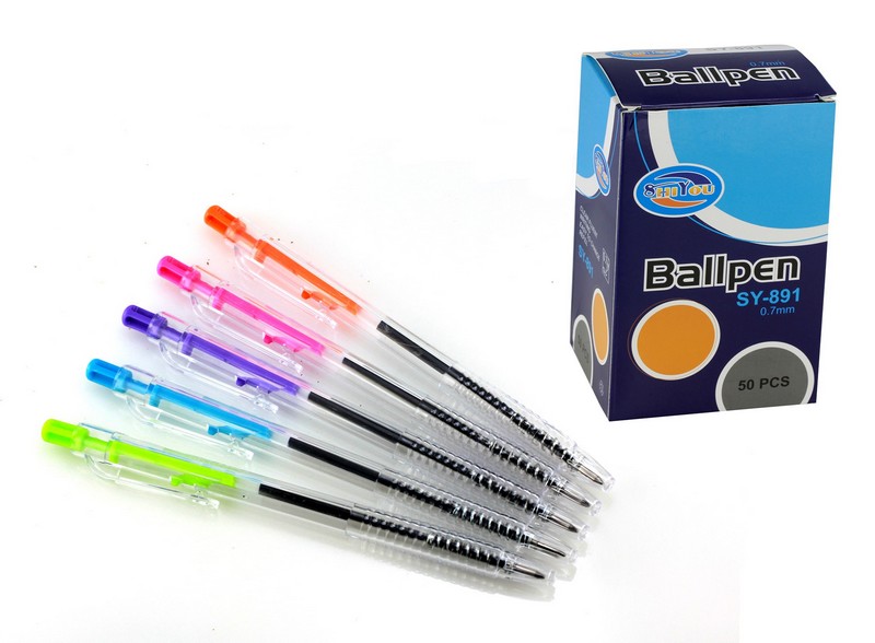 Pero kuličkové BALLPEN 0,7 mm. MIX barev
