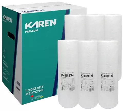 Podložka vyšetřovací KAREN Premium 60 cm x 50 m, 1 role