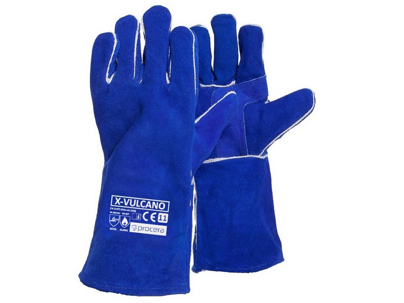 Pracovní rukavice kožené na sváření X-VULCAN