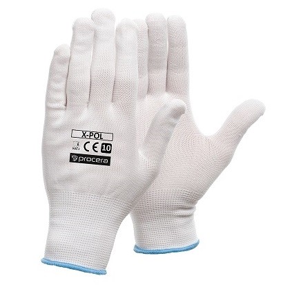 Pracovní rukavice pletené X-POL velikost 7.