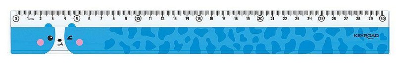 Pravítko Keyroad Zvířátka 30 cm.