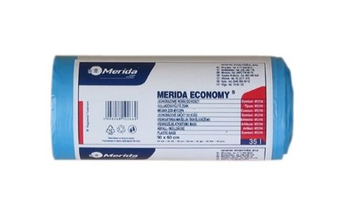 Pytle na odpad HDPE 6µ.,. 35l. 50 ks. ECONOMY