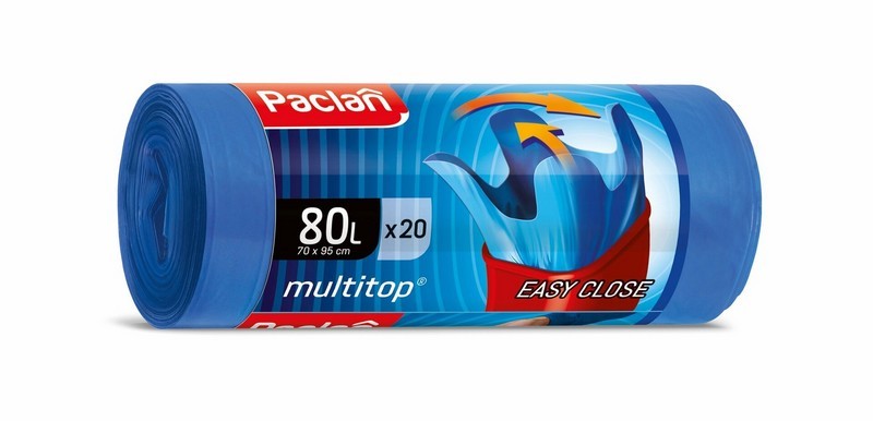 Pytle na odpad LDPE 23µ., 80l., 20ks. MULTITOP 23