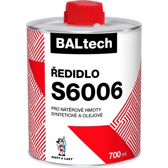 Ředidlo S6006 SYNTETICKÉ 700ml.