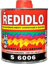 Ředidlo S6006 SYNTETICKÉ 700ml.