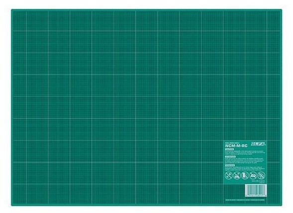 Řezací podložka PROFI OLFA 620 x 450 x 3mm. zel