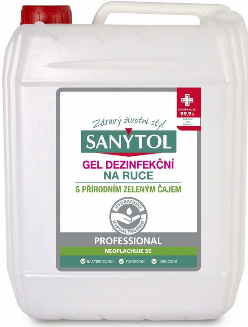 SANYTOL hypoalergenní GEL PROFESSIONAL 