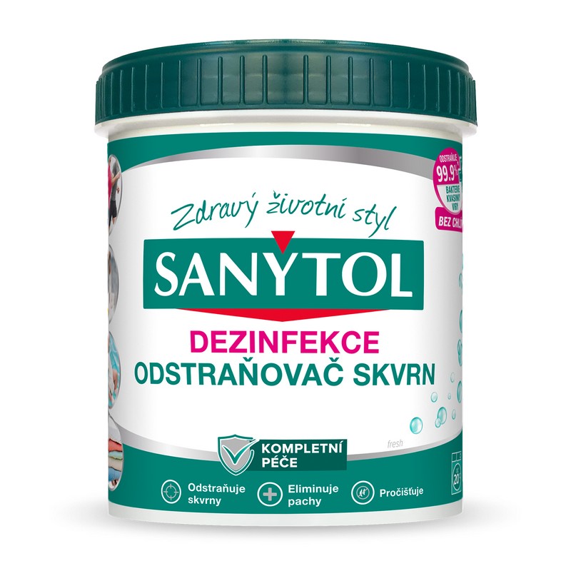 SANYTOL odstraňovač skvrn 450 g.