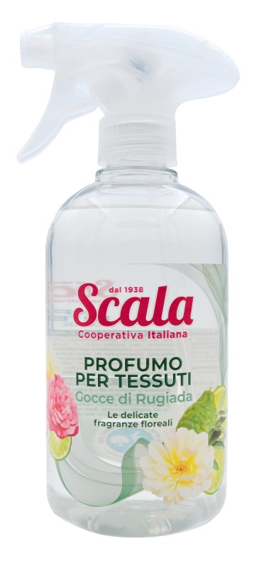 Scala Parfem na textil i interiér - kapky květinové rosy 500 ml