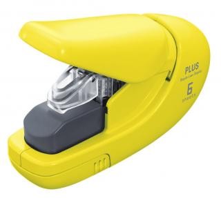 Sešívač bezsponkový PLUS žlutý