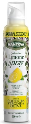Spray na pečení 200 ml olivový olej s citronovou příchutí.