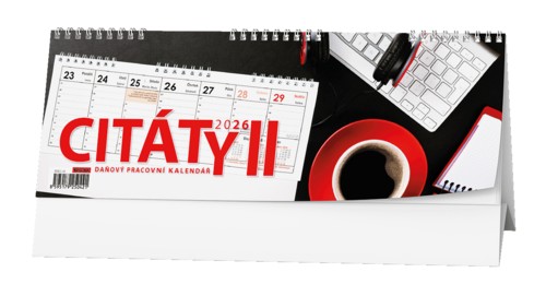Stolní kalendář - CITÁTY II