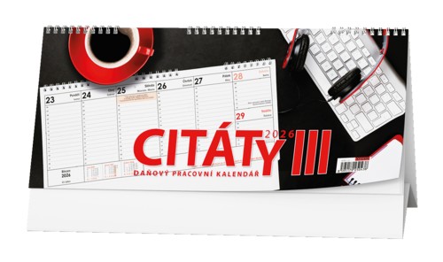 Stolní kalendář - CITÁTY III.