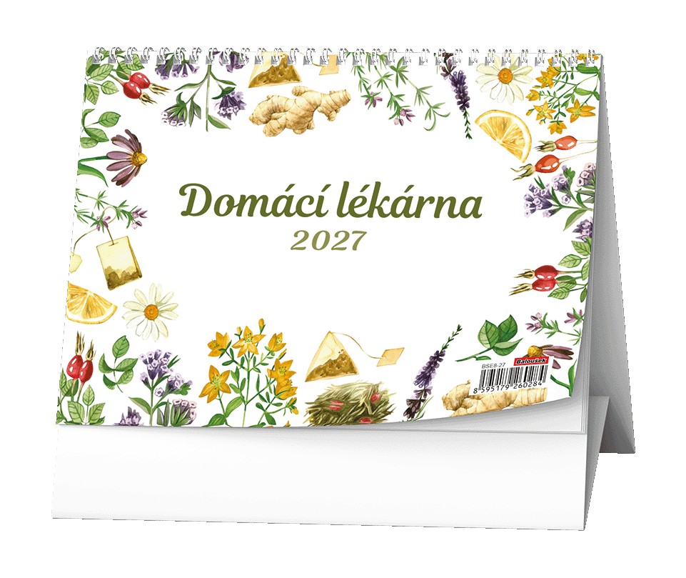 Stolní kalendář týdenní - Domácí lékárna
