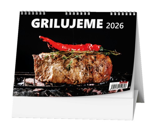 Stolní kalendář týdenní - Grilujeme
