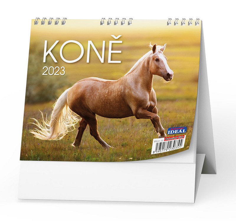 Stolní kalendář týdenní - Koně