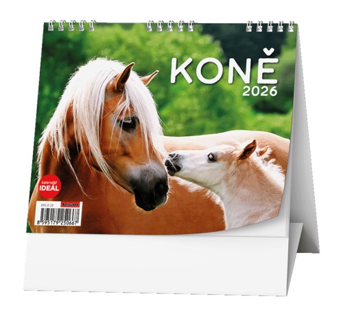 Stolní kalendář týdenní - Koně
